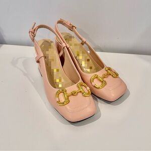 Pink Slingback Women's Pumps